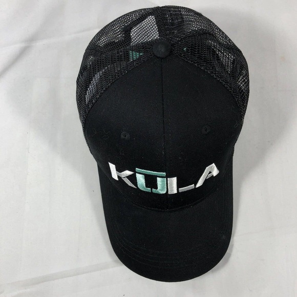 KULA HAT CAP SNAPBACK ADJUSTABLE BLACK ONE SIZE FITS MOST EMBROIDERED OSFM - Picture 6 of 12